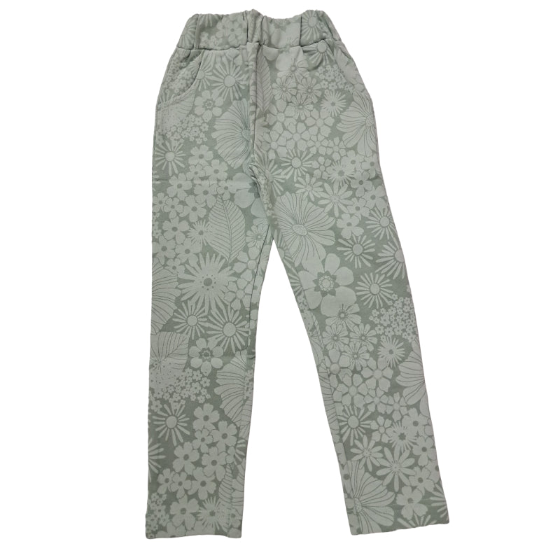 Girls Pants | Jeggings | Embossed floral Print