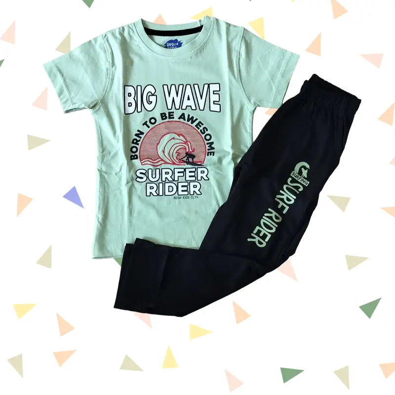 Boy Pant Set | BFSET | Big wave