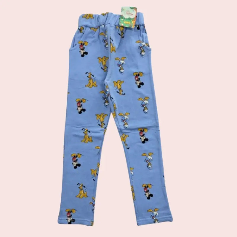 Girls Pants | Blue mickey donald
