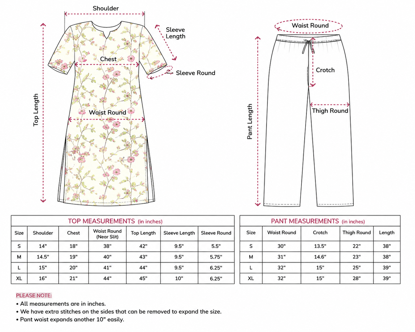 Women kurti with pant | Pure cotton Yellow Floral kurti with Lining | CUSTOMSET