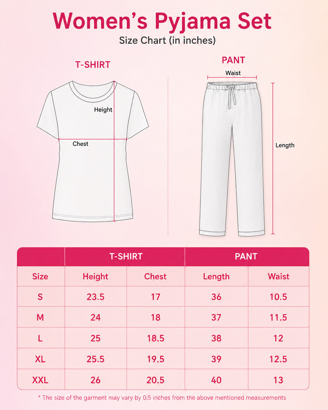 Women Co-ord Tshirt Pant set |white Bow