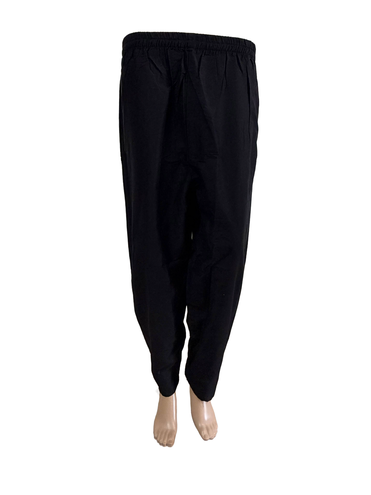 Women kurti with pant |Black Rawsilkset |B4019