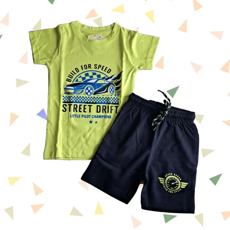 T-shirt with Shorts sets| BSET | Build for speed