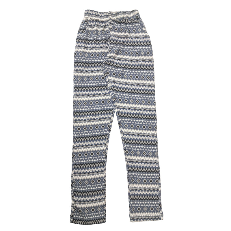 Girls Pants | Jeggings | Geometric ikkat print