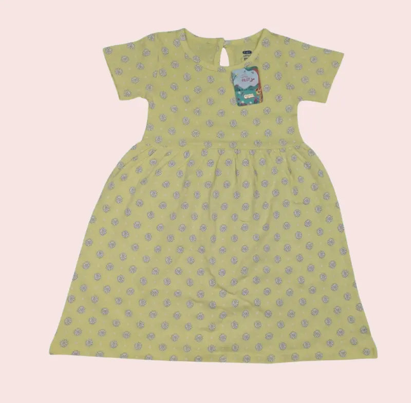 Cotton Frocks | White mini flowers