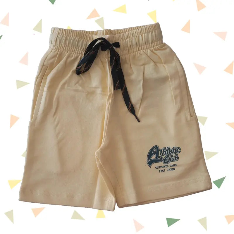 Boys Shorts | Athletic club yellow