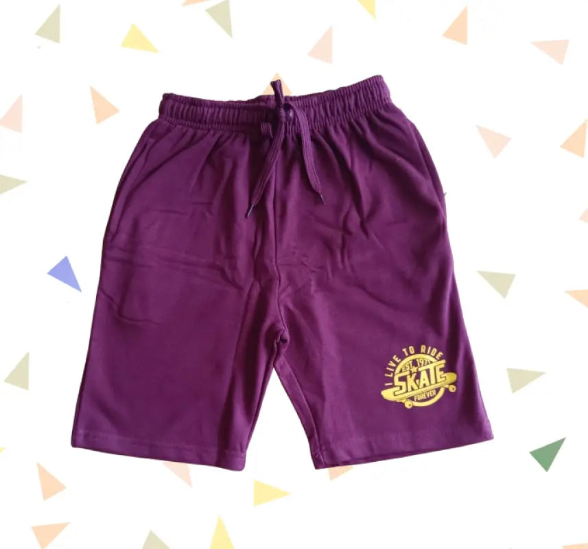 Boys Shorts | Wine Skate