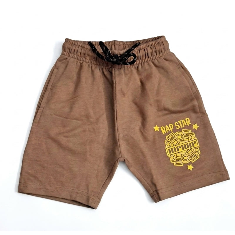 Boys Shorts | Rap star yellow