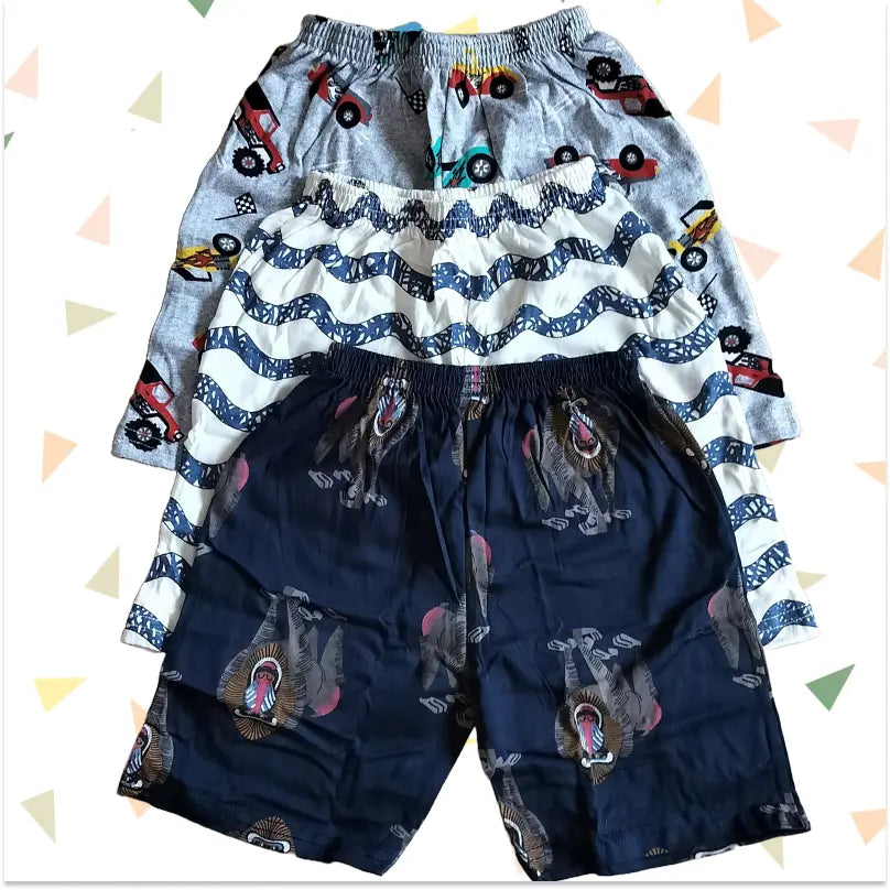 Baby Shorts| Shorts Combo Pack of 3 | Combo 36