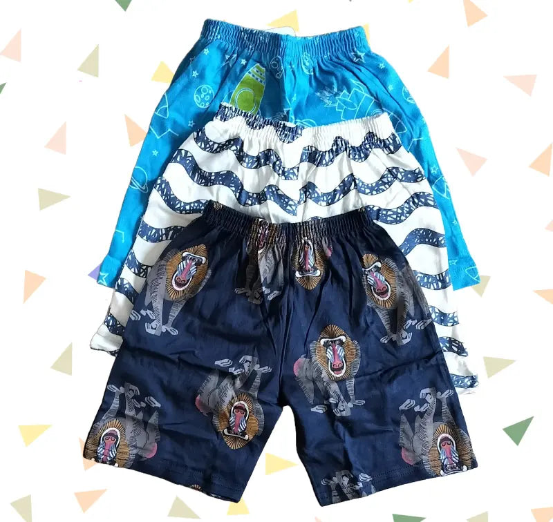 Baby Shorts| Shorts Combo Pack of 3 | Combo 42