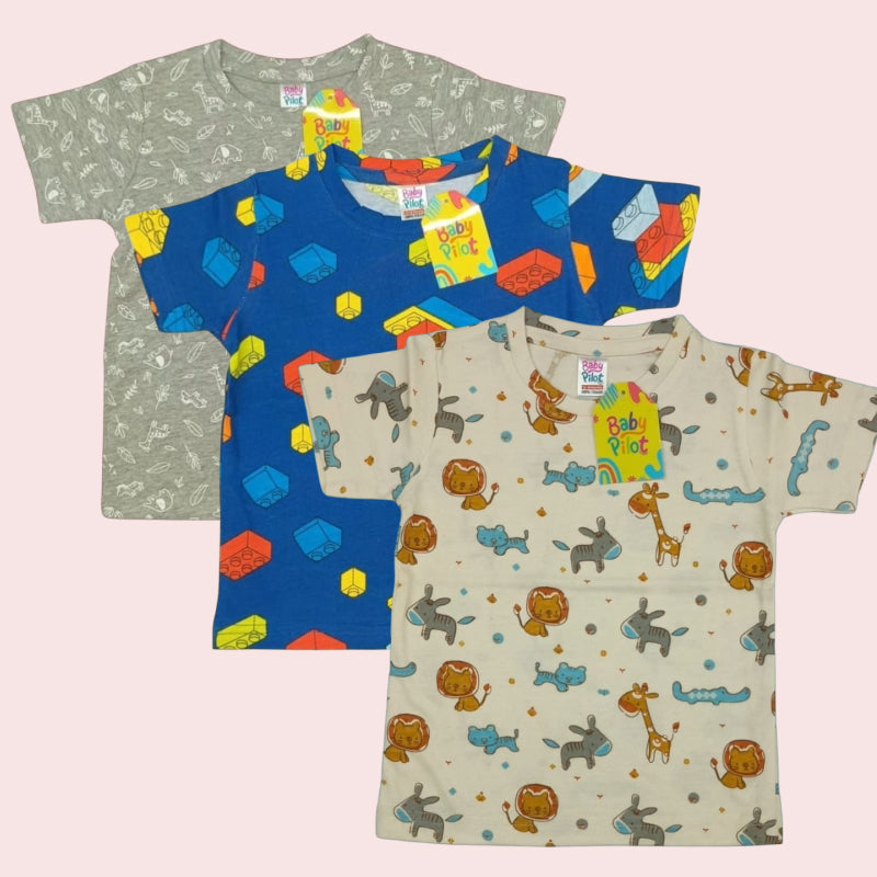 Boys combo T shirt | Pack of 3 | Combo B2