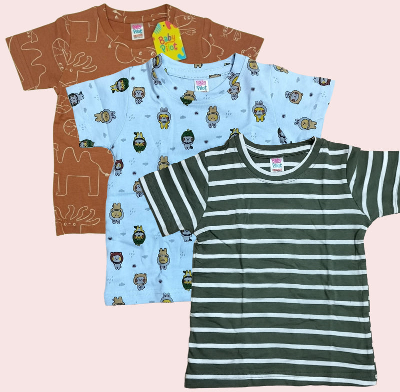 Boys combo T shirt | Pack of 3 | Combo B5