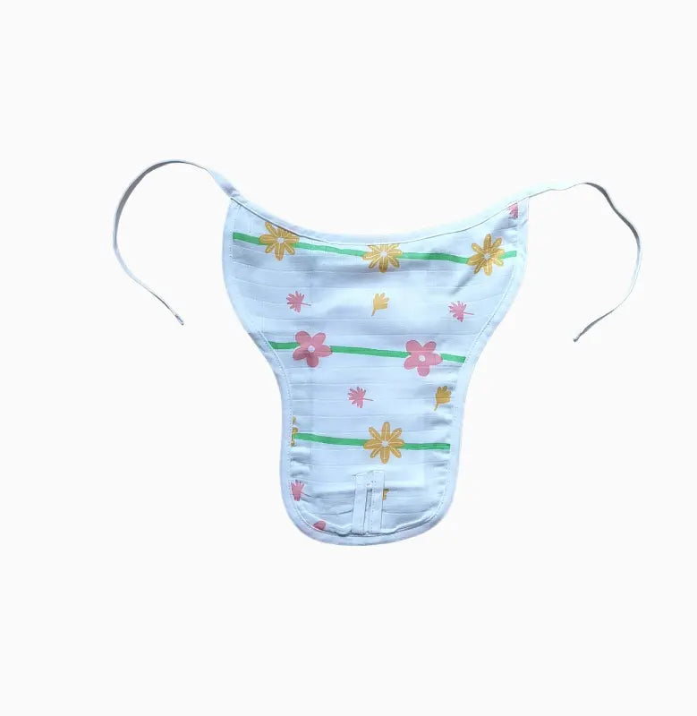 Ultra-Soft Muslin Cotton Nappies | Flower print