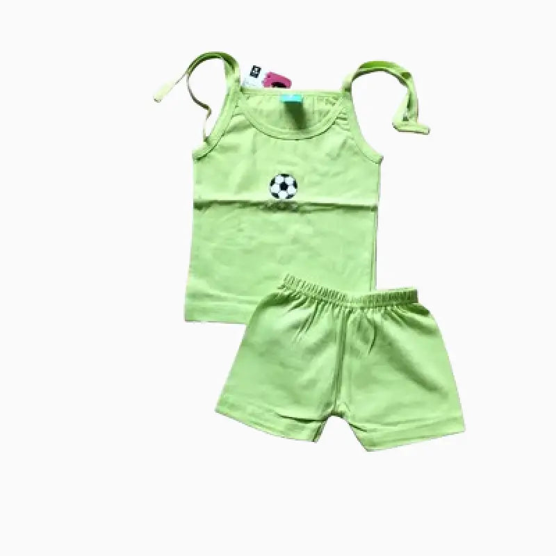 Kids Jabla with rope set| Green football print