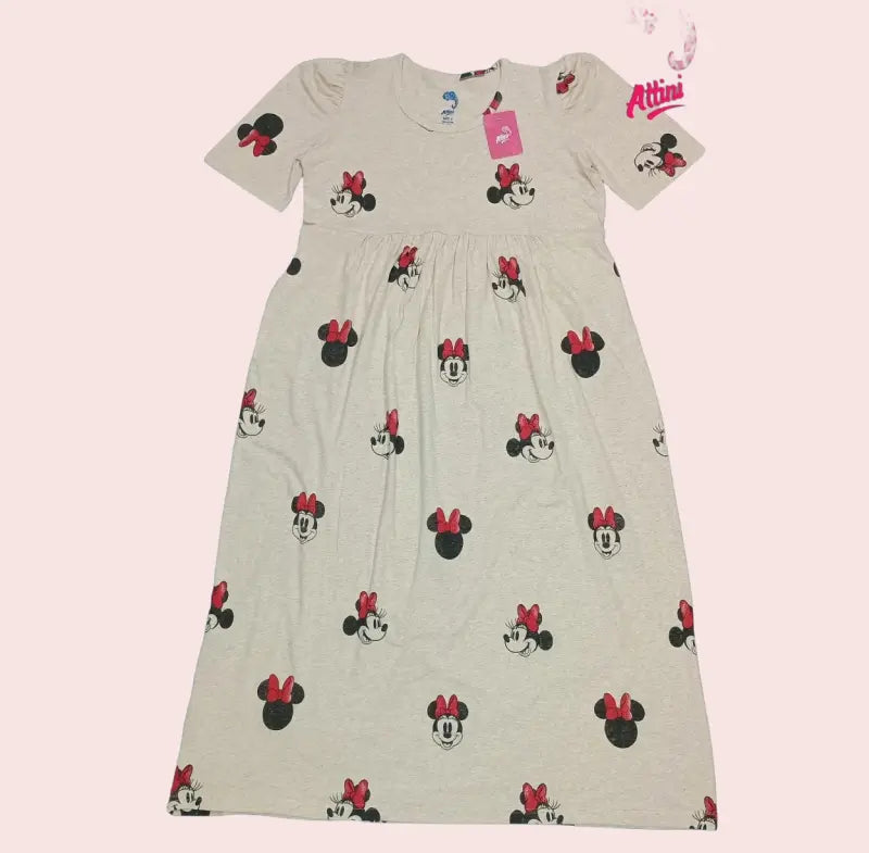 Maxi Frock | Mickey mouse print