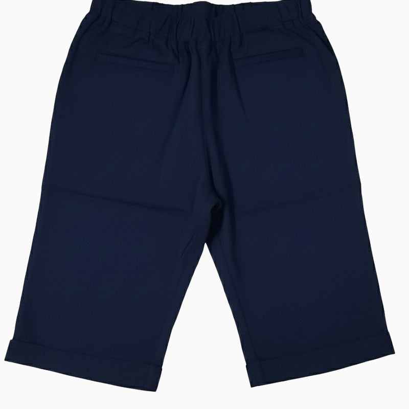 Girls Shorts | Navy Blue Plain