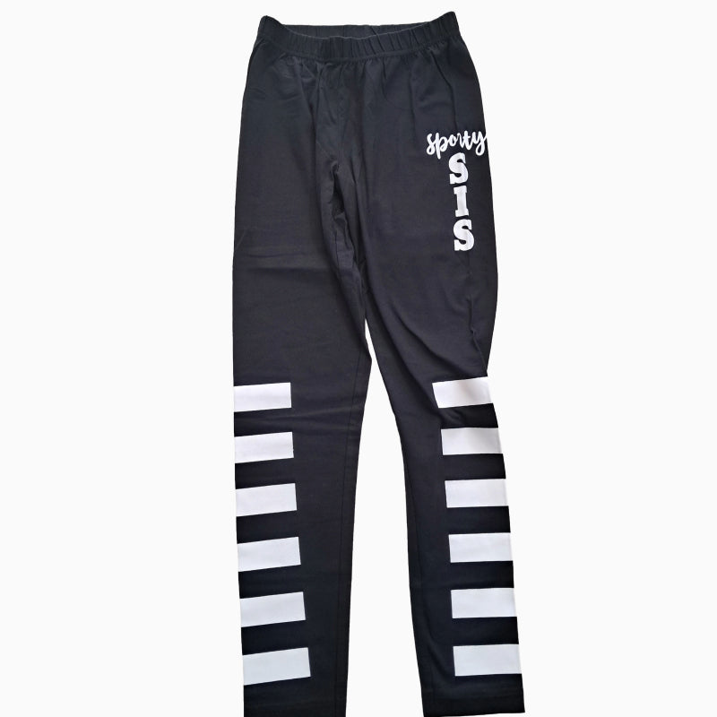 Printed Leggings slim fit | Sporty sis