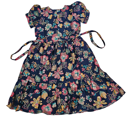 Premium Frocks | Navy Florals