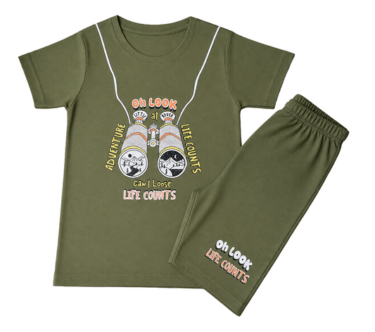 Premium| T-shirt with Shorts sets| tiedyeset | BSET |oh Look at Life counts