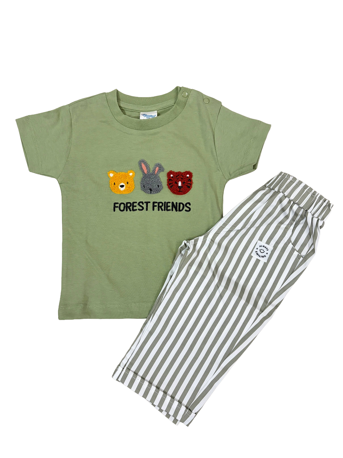 Kids full pant set | On Route to Navy