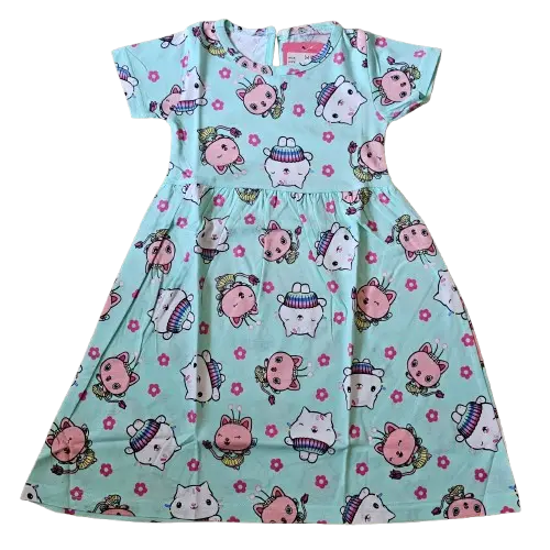 Cotton Frocks | Kitty print