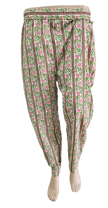 Women kurti with pant | Pure cotton Yellow Floral kurti with Lining | CUSTOMSET