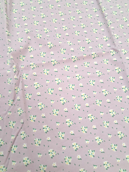 Cotton Frocks  | Mini flowers in light lilac