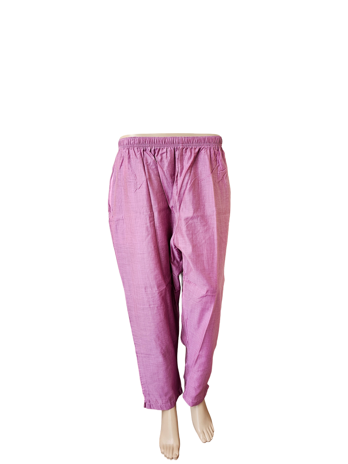 Women kurti with pant and dupatta | Lilac Silk cotton with lining