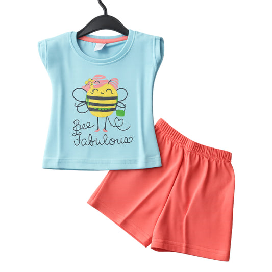 Girls Baby Shorts Set | BABYSET | Bee Fabulous