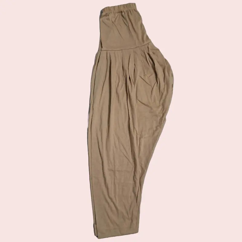 Women Semi Patiyala pants | Beige