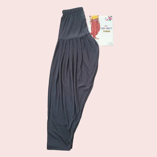 Women Semi Patiyala pants | Black