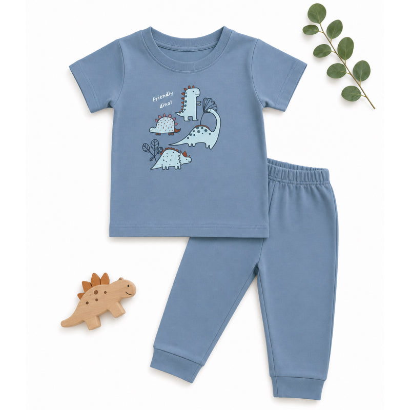 Baby Pant Set | Blue Dino set
