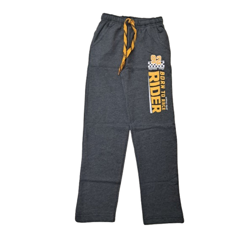 Track Pants with rope | Born to Race Rider Yellow