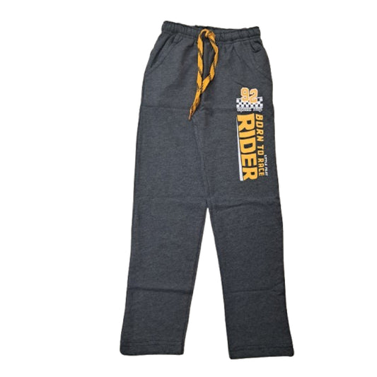 Track Pants with rope | Born to Race Rider Yellow