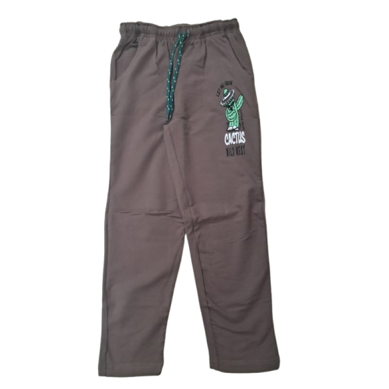 Track Pants with rope |  Chocos Brown Catcus wild west