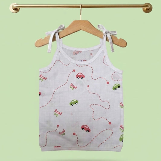 Pure cotton muslin Jabla | Car road trip print