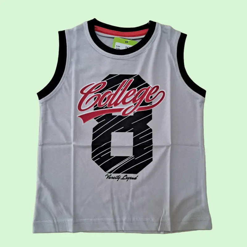 Sleeveless T-Shirt | College
