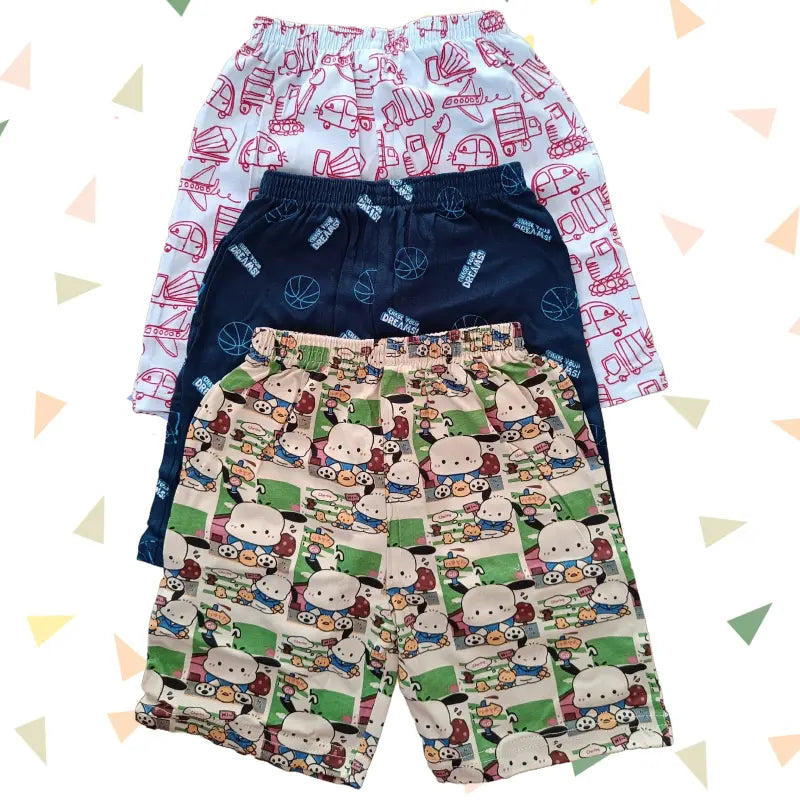 Baby Shorts| Shorts Combo Pack of 3 | Combo 4