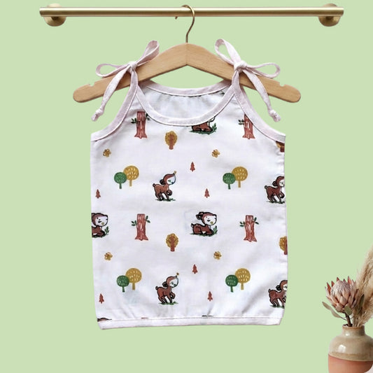 Pure cotton Knot Jabla | Deer print