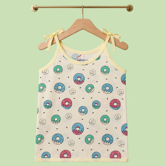 Pure cotton Knot Jabla | Doughnut print