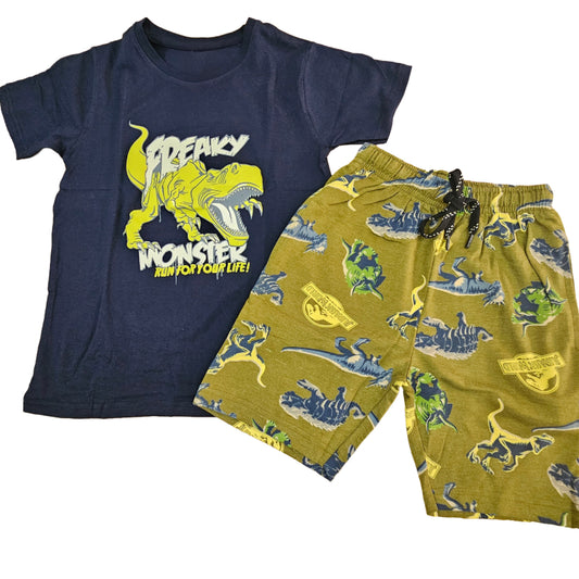 T-shirt with Shorts sets| BSET |Freaky  Monster