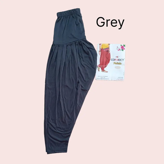 Women Semi Patiyala pants | Grey