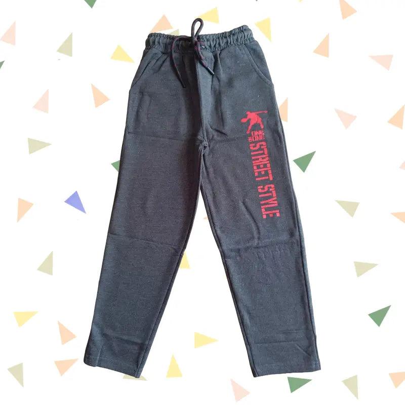 Track Pants with rope | Grey street style