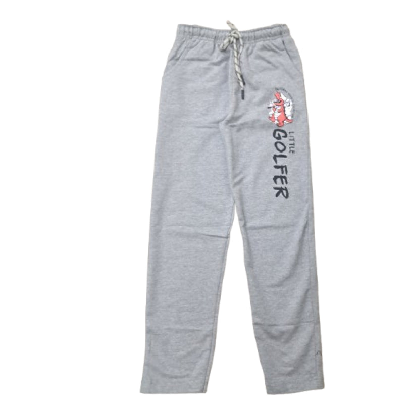 Track Pants with rope |Grey Little Golfer