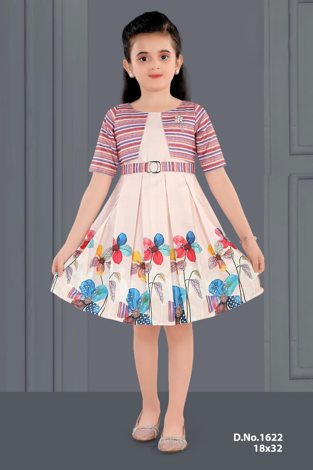 Premium Frocks | Pink cover coat | 1622