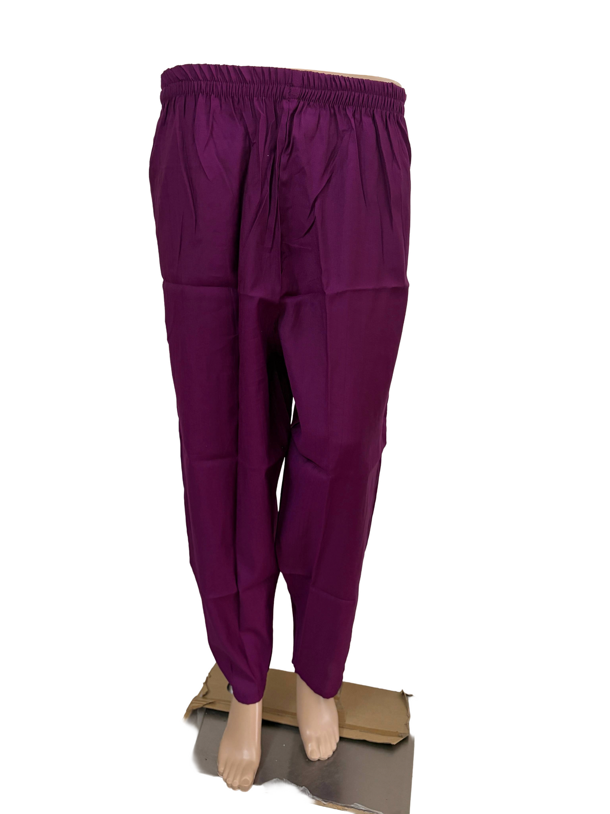 Women kurti with pant | Linen Cotton with lining | Purple florals