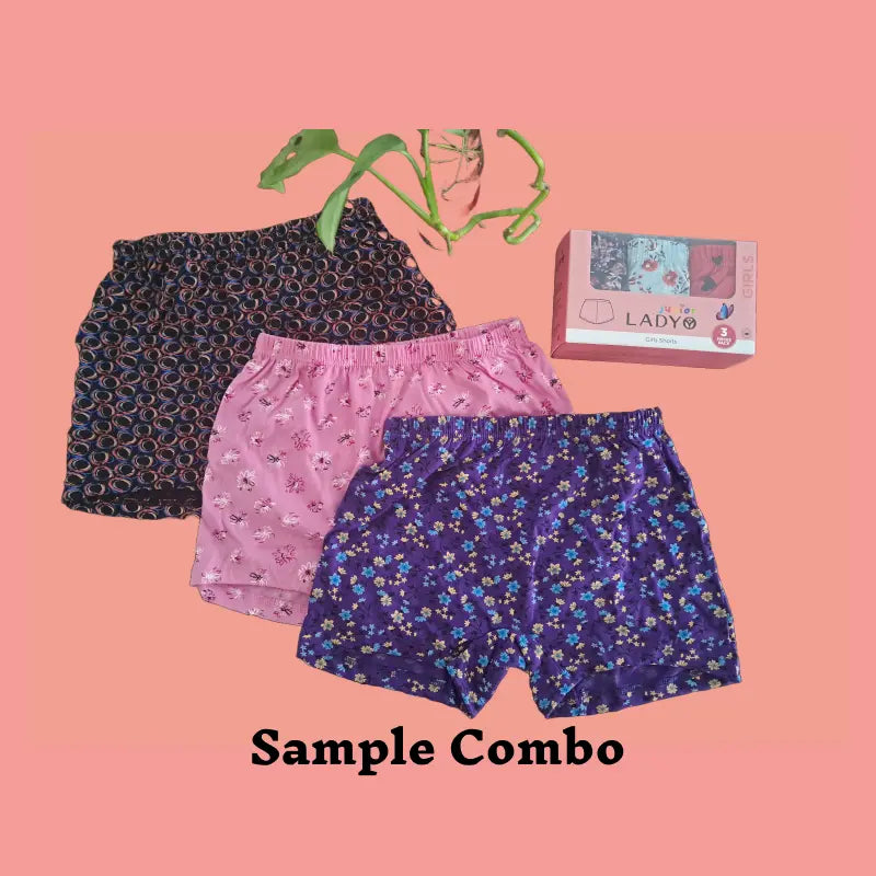 Girls Panties | Jr LadyO Brand | Shorts type | JRBELLA