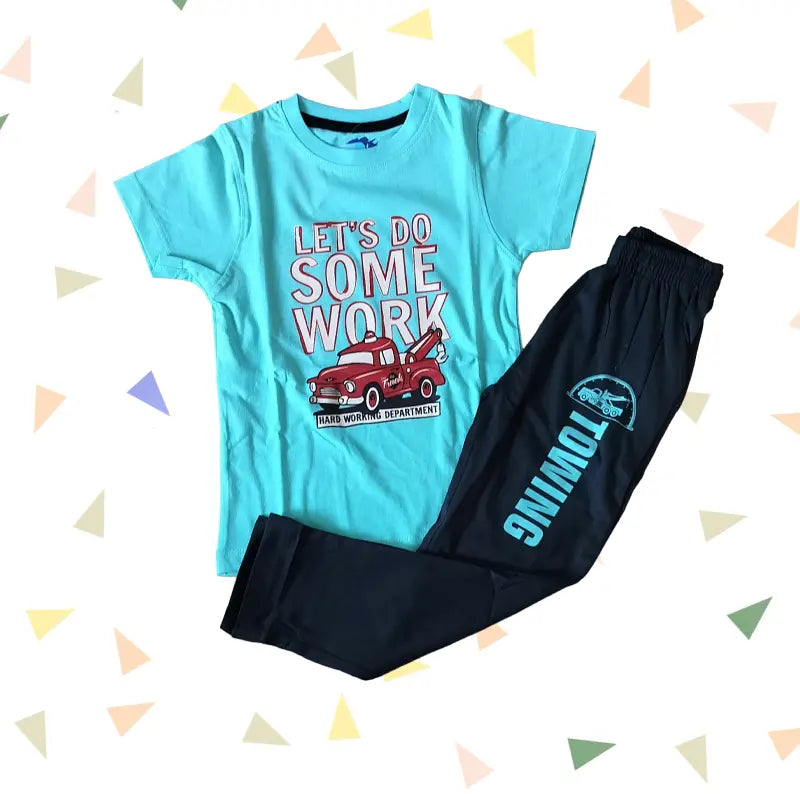 Boy Pant Set | BFSET | Lets do some work