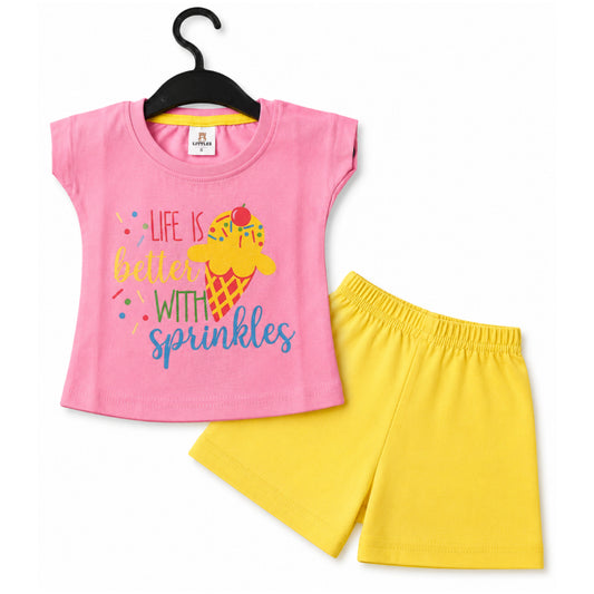 Girls Baby Shorts Set | BABYSET | Life is better