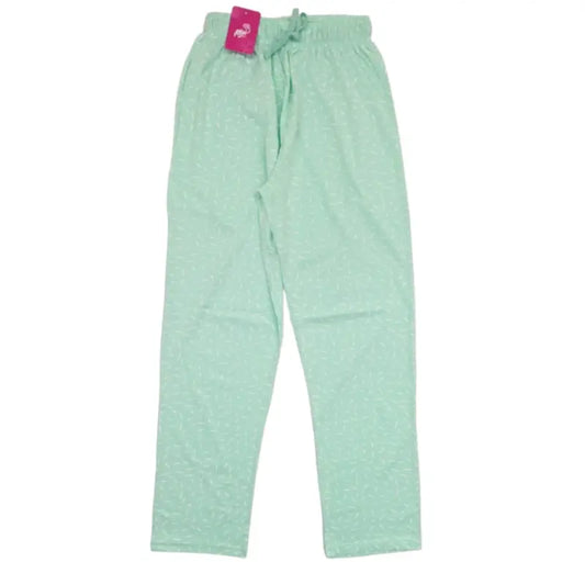 Women Pyjama Pant | Small grains in light pista green | WPYJAMA